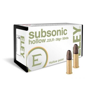 22LR ELEY Subsonic Hollow