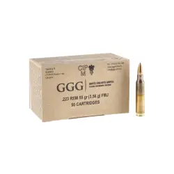 GGG 5,56x45mm/223Rem FMJ M193 3,56 g / 55 gr