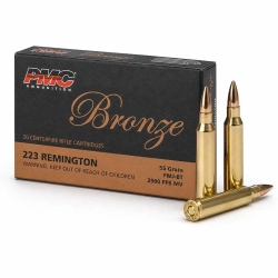 Amunicja kulowa PMC kal. 223Rem 3.56g / 55 gr