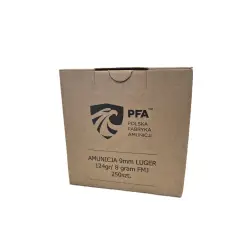 Amunicja kulowa PFA 9mm PARA FMJ 124gr/8g
