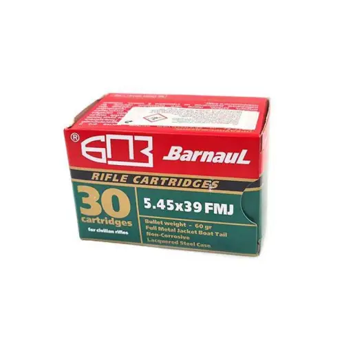 Nb. kulowy BARNAUL 5,45x39 FMJ 3,85  g