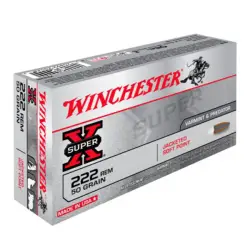 WINCHESTER 222Rem Power Point 50grs