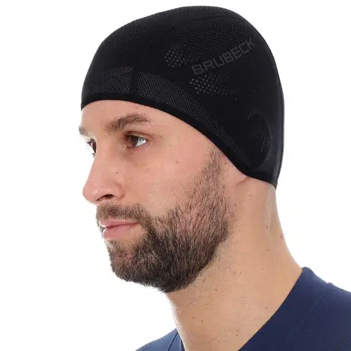czapka treningowa Brubeck w kolorze czarnym