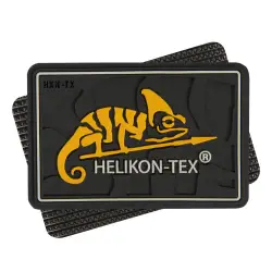 Emblemat logo Helikon-Tex - PVC - czarne
