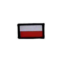 Tkana flaga Polski na opaskę Sordin