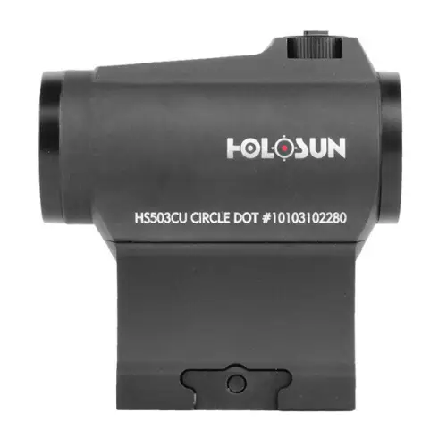 Holosun - Kolimator HS503CU Red Dot - Multi Reticle - Solar Panel