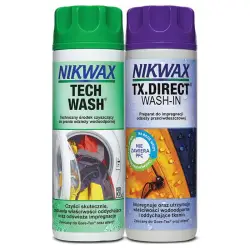 Nikwax zestaw Twin Pack: Tech Wash/TX.Direct Wash In 300ml