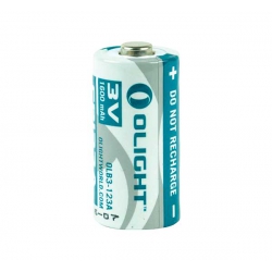 Bateria OLIGHT CR123A 3.0V 1600 mAh Li