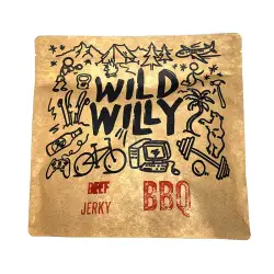 Wild Willy Beef Jerky BBQ 100G