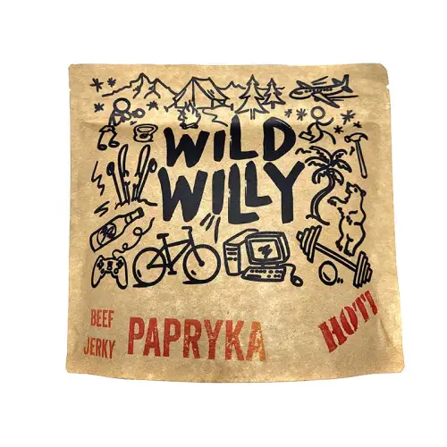 Wild Willy Beef Jerky papryka HOT 100G